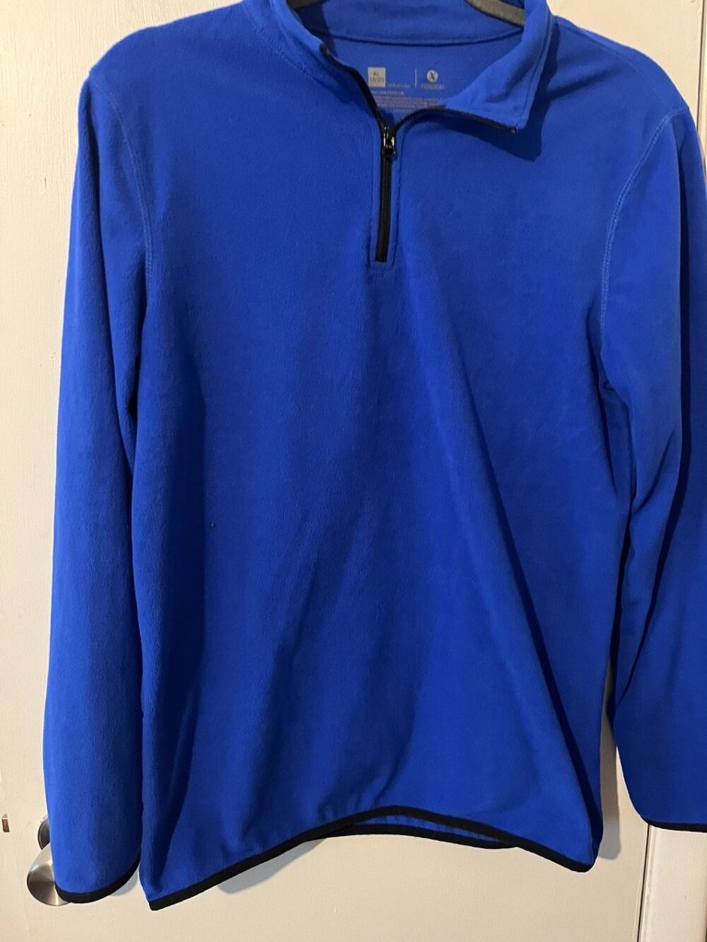 XERSION BLUE FLEECE ATHLETIC TOP SZ XL